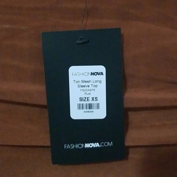 Fashion Nova mesh top - Picture 4 of 4